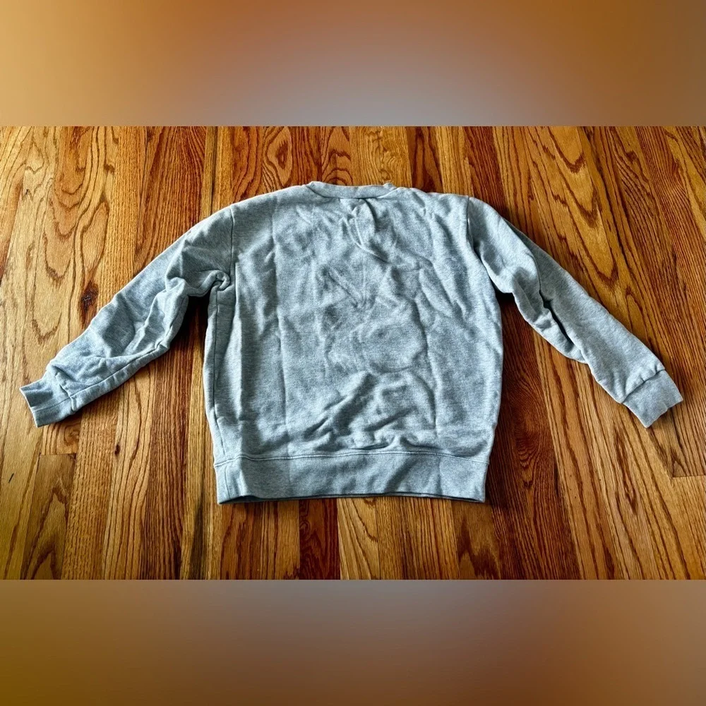 J. Crew Holiday greens fleece sweatshirt Size S